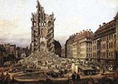 Ruins of Old Kreuzkirche Dresden